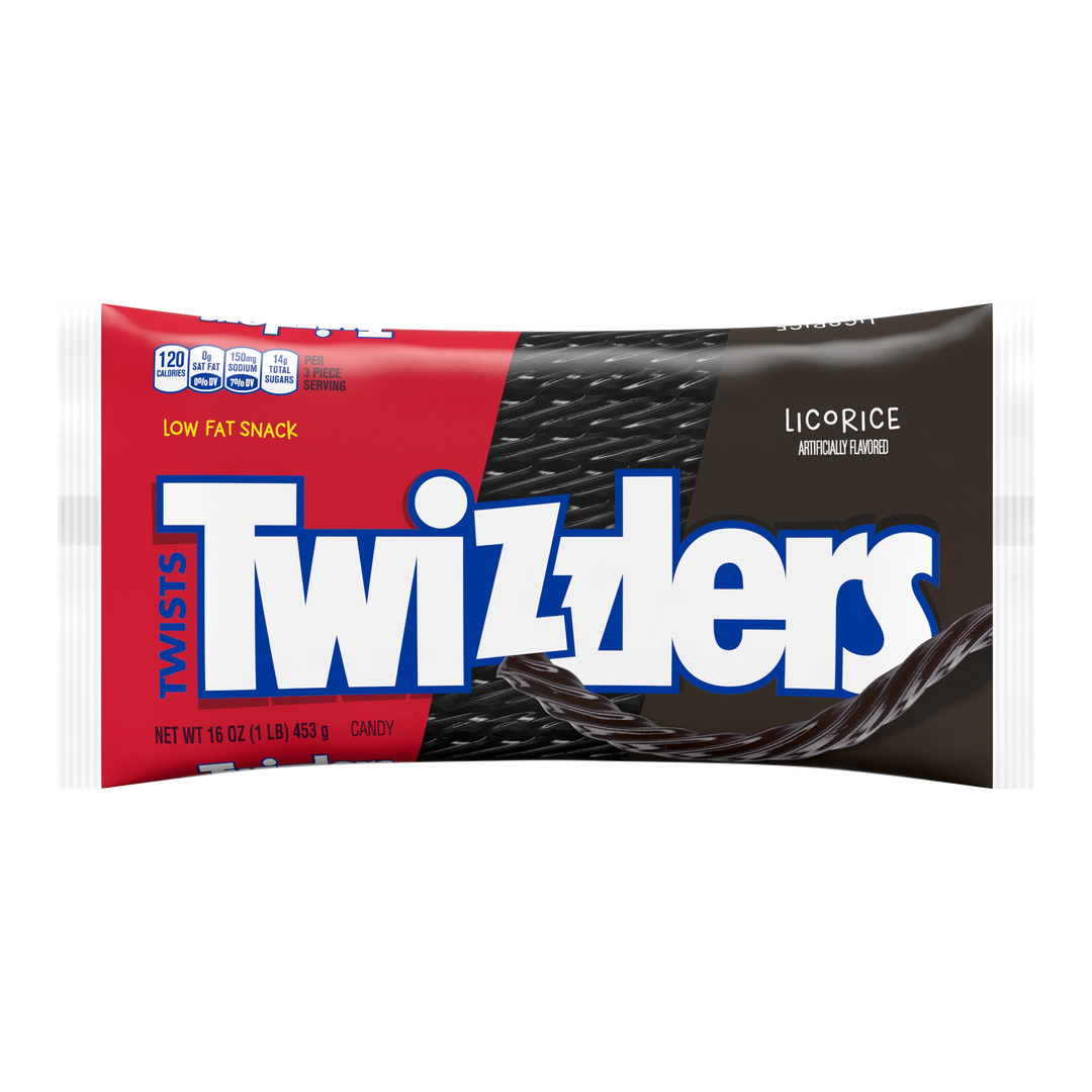 Twizzlers Black Licorice 453 g