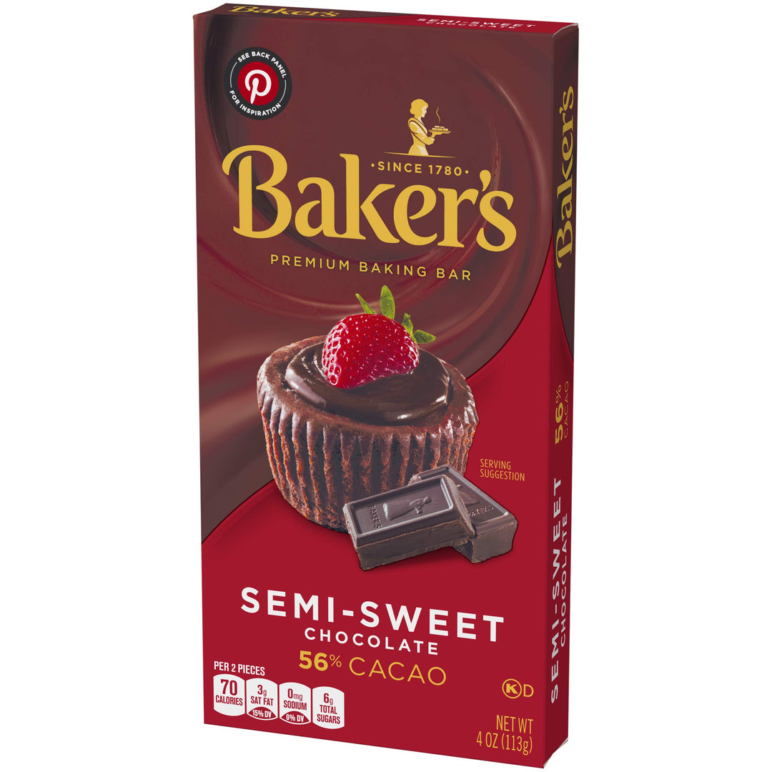 Baker's Chocolate Semiamargo 56% Cacao
