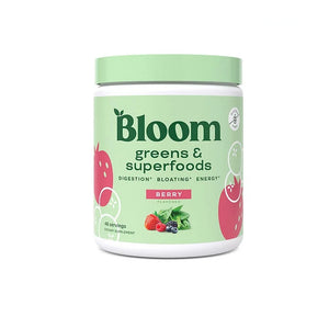 Bloom Nutrition Greens & Superfoods Powder Berry Frutos Rojos