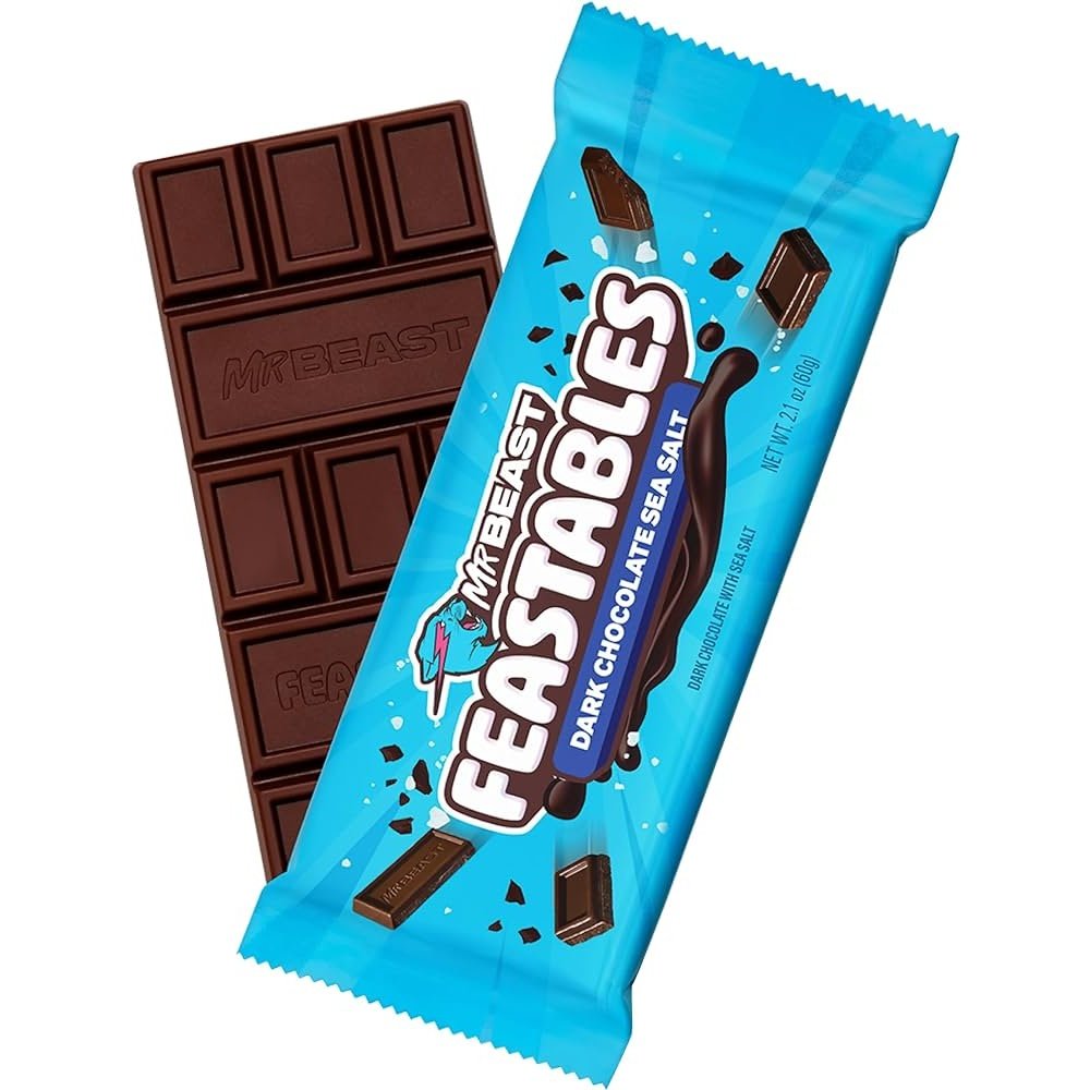 Feastables Mr Beast Dark Chocolate Sea Salt