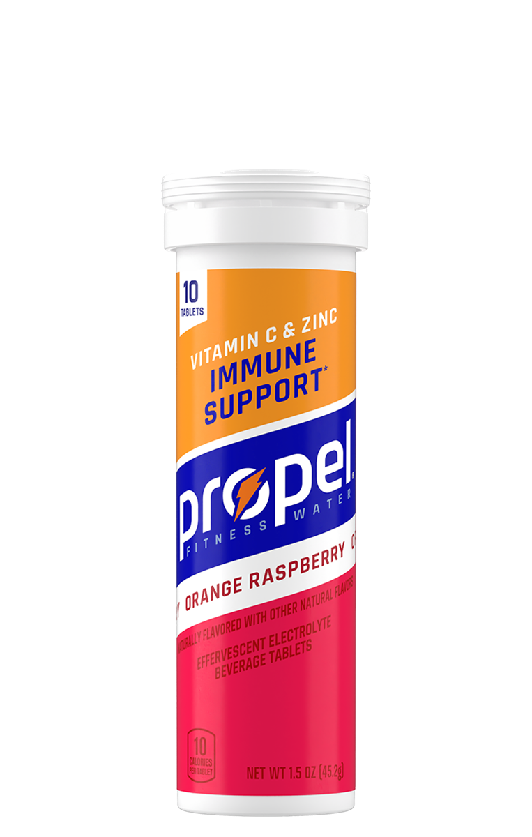 Propel Orange Raspberry Immune Support Tablets