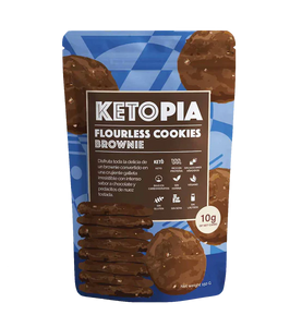 Ketopia Flourless Cookies Brownie