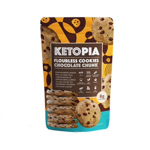 Ketopia Flourless Cookies Chocolate Chunk