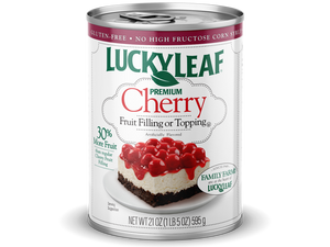 Lucky Leaf Cereza Relleno Topping para Pay