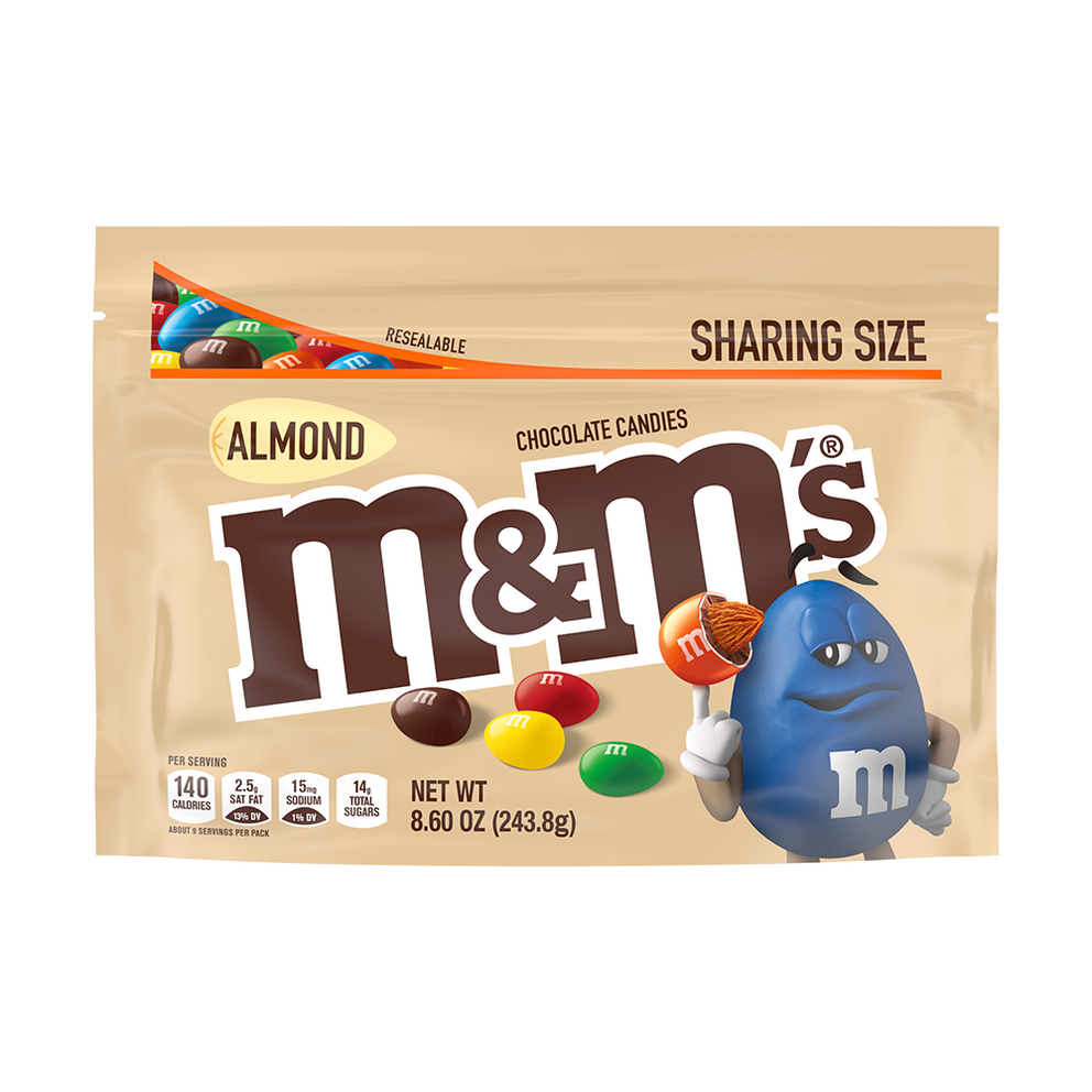 M&M's Dulces Rellenos de Chocolate y Almendra
