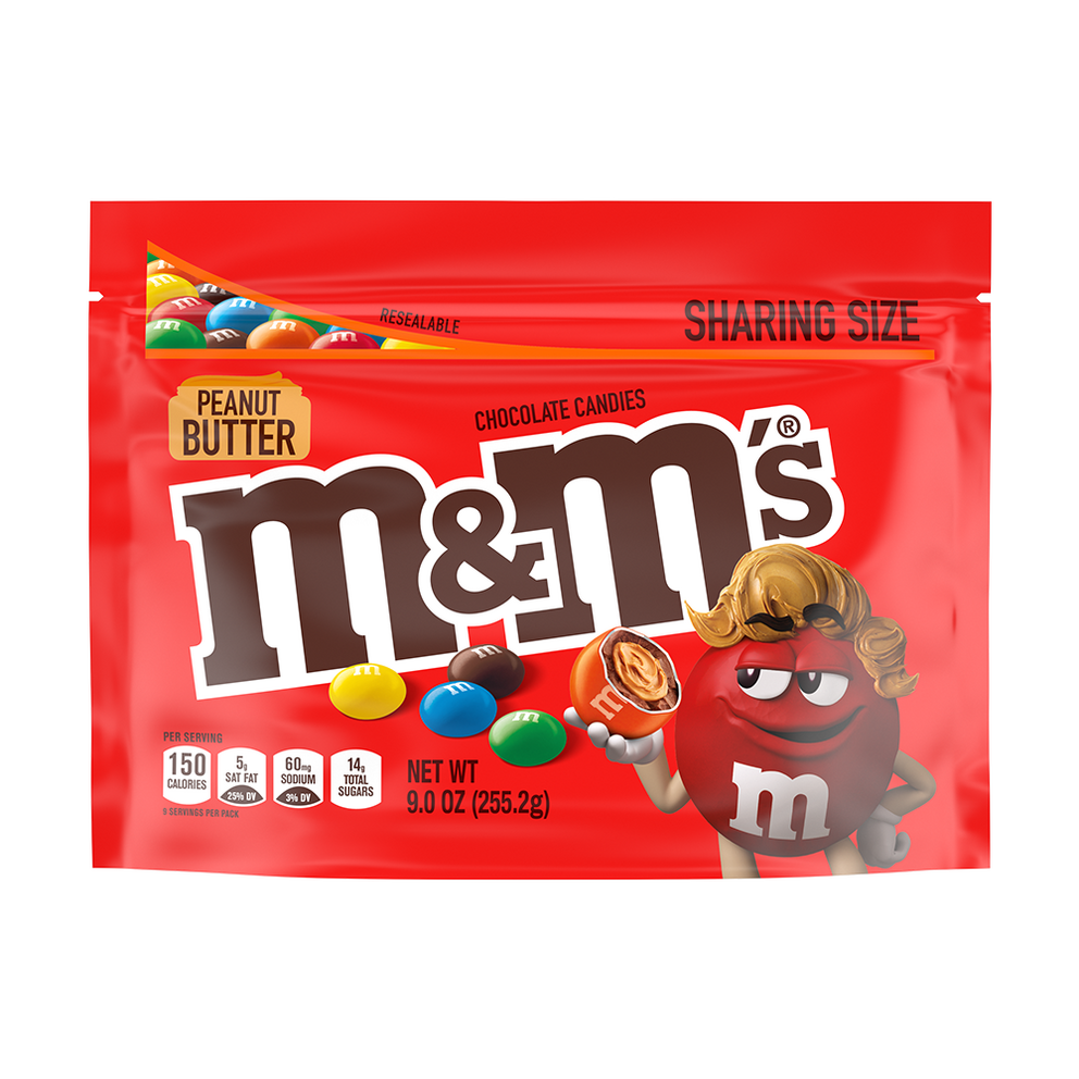 M&M's Chocolates con Mantequilla de Maní