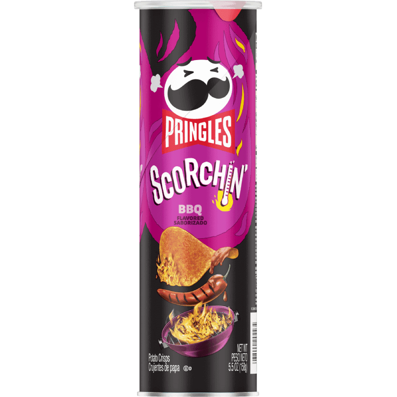 Pringles Scorchin BBQ
