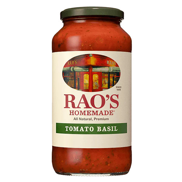 Rao's Salsa de Tomate con Albahaca Hecha en Casa