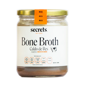 Secrets Bone Broth Res Bajo en Sodio