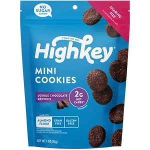 High Key Mini Cookies Double Chocolate Brownie