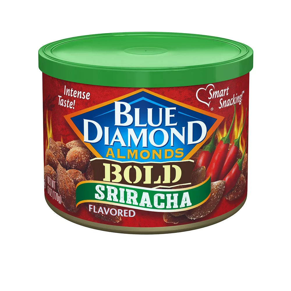 Blue Diamond Bold Sriracha Almendras
