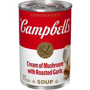 Campbell's Crema De Champiñones Con Ajo Asado