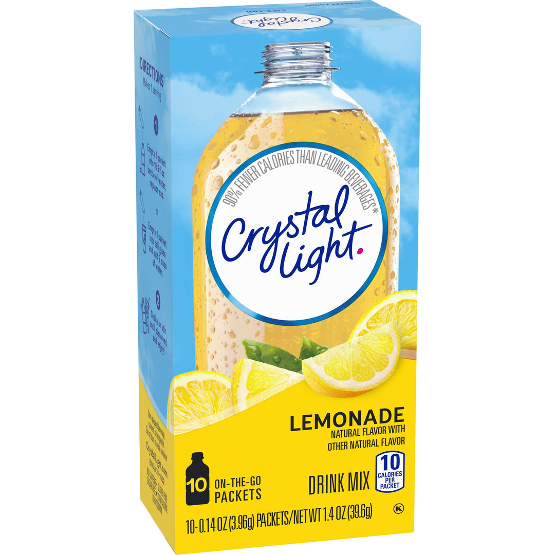 Crystal Light Mezcla de Bebidas Sabor Limonada