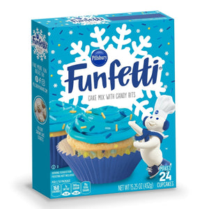 Pillsbury Funfetti Holiday Blue Cake Mix