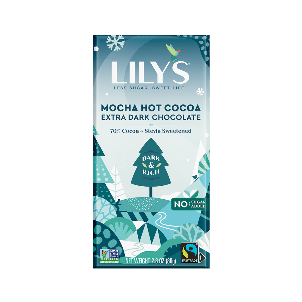 Lily's Chocolate Mocha Hot Cacao Sin Azúcar