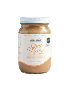 Sarai's Chai Maca Crema de Almendra