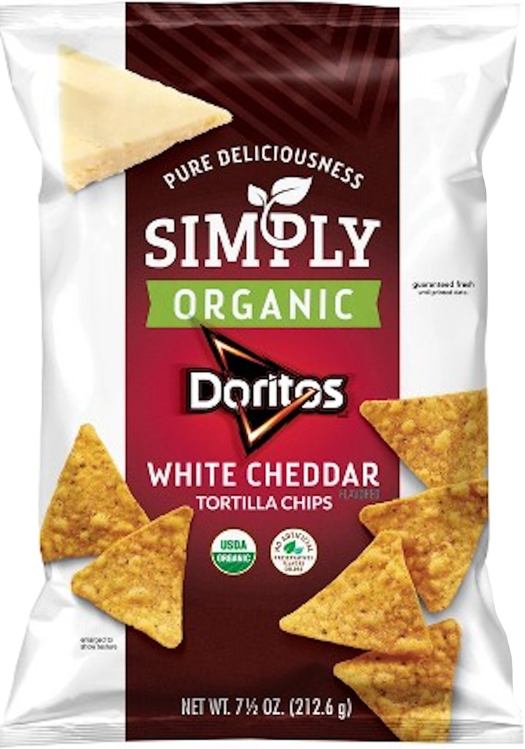 Simply Organic Doritos White Cheddar