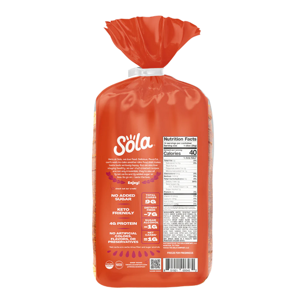 Sola Sweet Oat Pan Keto Mr Sabor