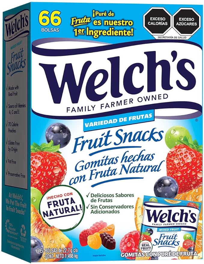 Welch's Fruit Snacks Gomitas 66