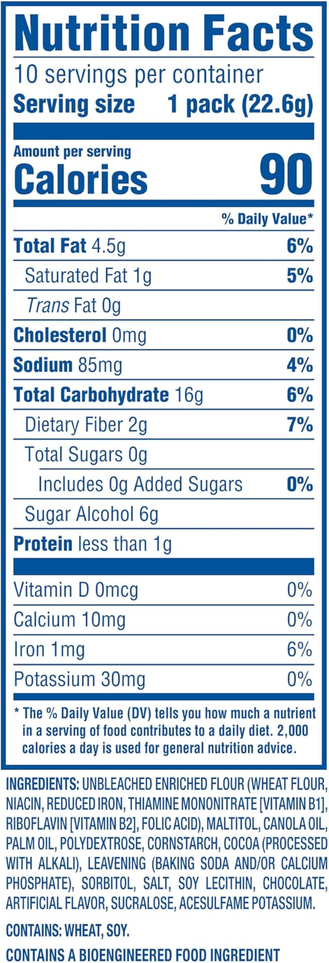 Nabisco Oreo Zero Sugar