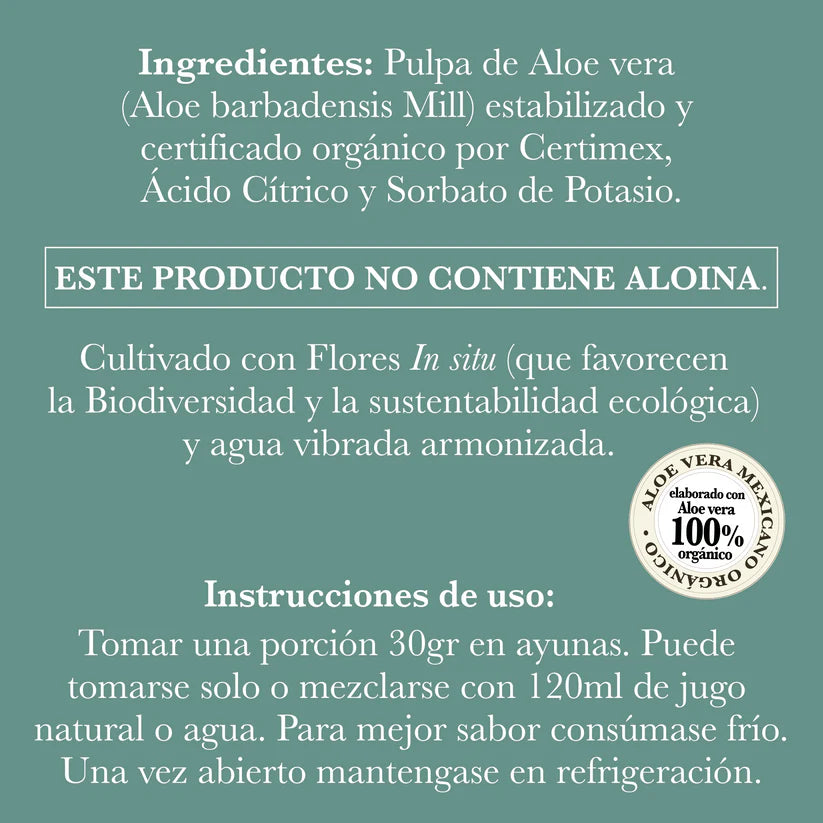 Boutique Herbal Pulpa de Aloe Vera 750 g