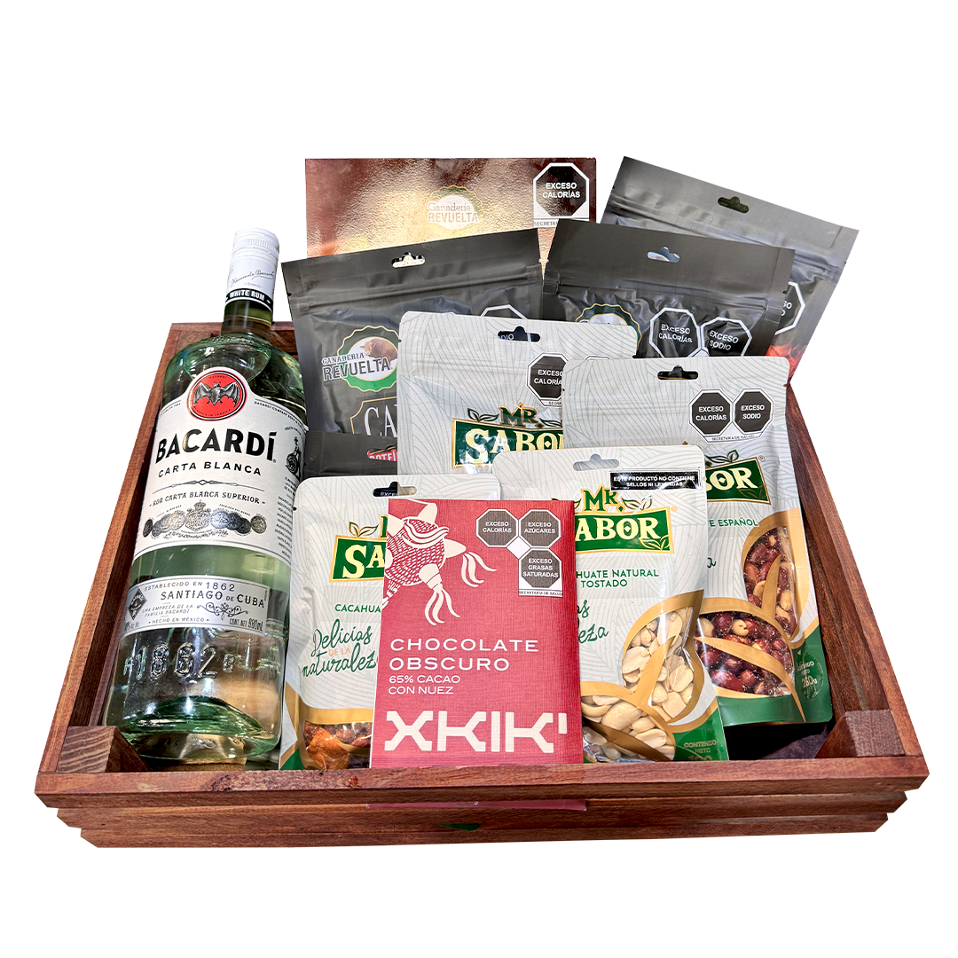 Arcón de Regal Carne Seca y Cacahuates