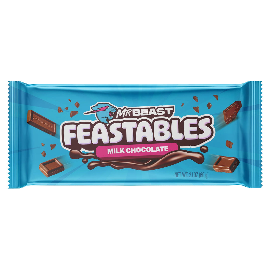 Feastables Mr. Beast Milk Chocolate Barra de Chocolate 60 g