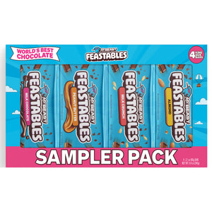 Feastables Mr Beast Milk Chocolate Bar Sampler Variety Pack