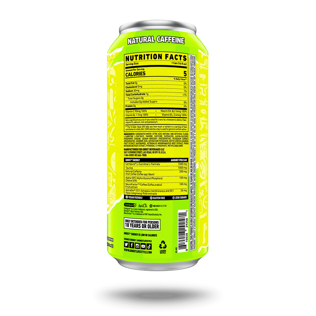Ghost Energy Bebida Energética Citrus