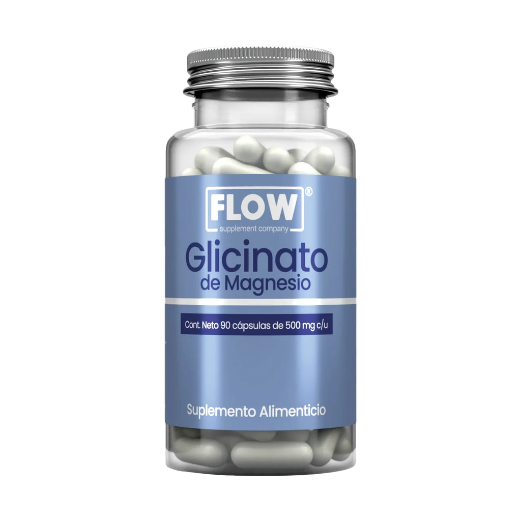 Glicinato de Magnesio 90 cápsulas de 500 mg c/u