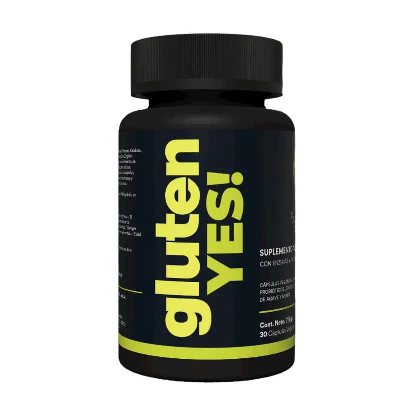Gluten YES! Suplemento Natural para Digerir Gluten 30 cápsulas