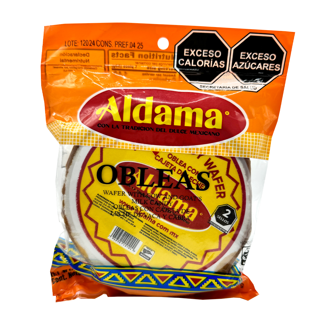 Obleas con Cajeta Aldama - Mr Sabor