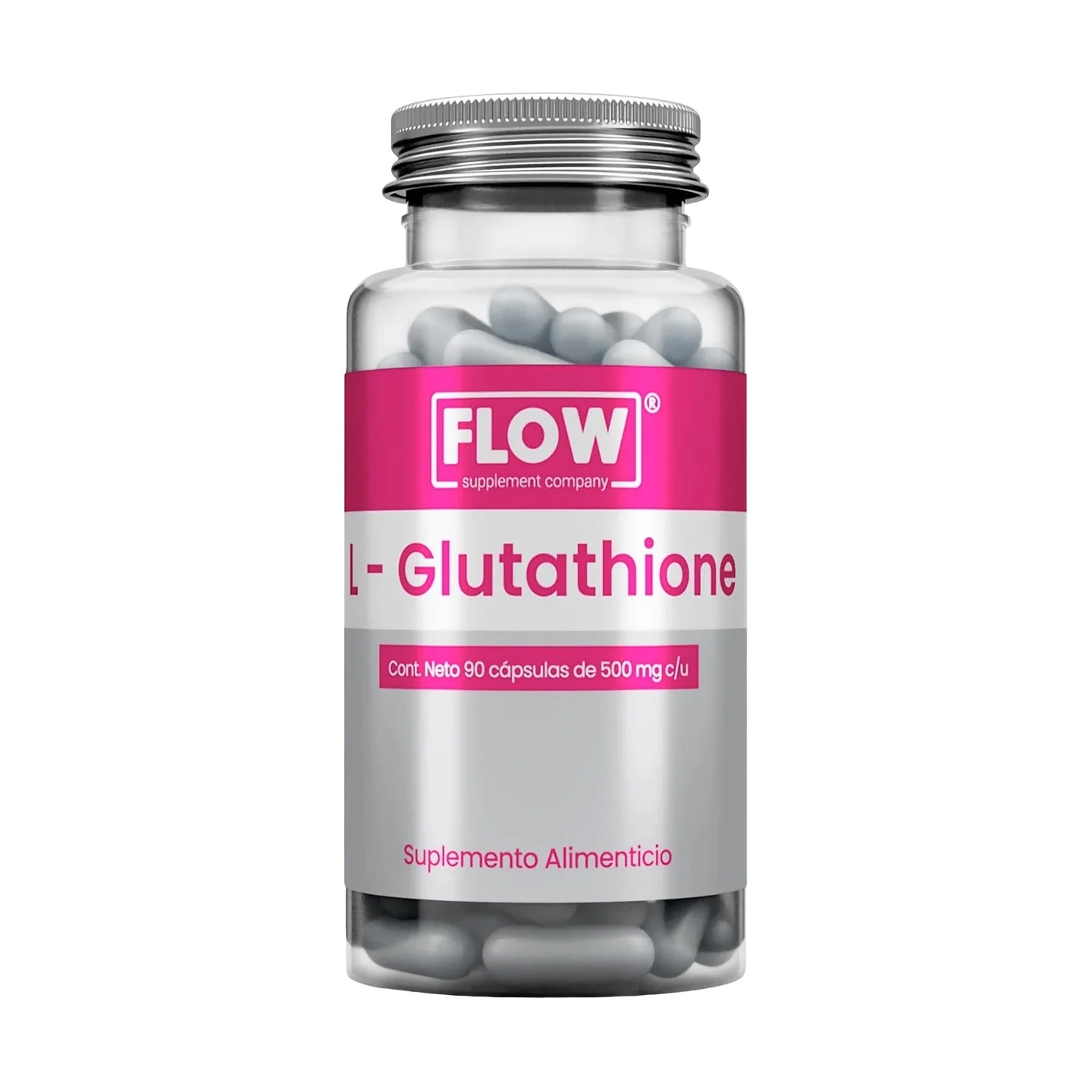 L-Glutathione 90 cápsulas de 500 mg c/u