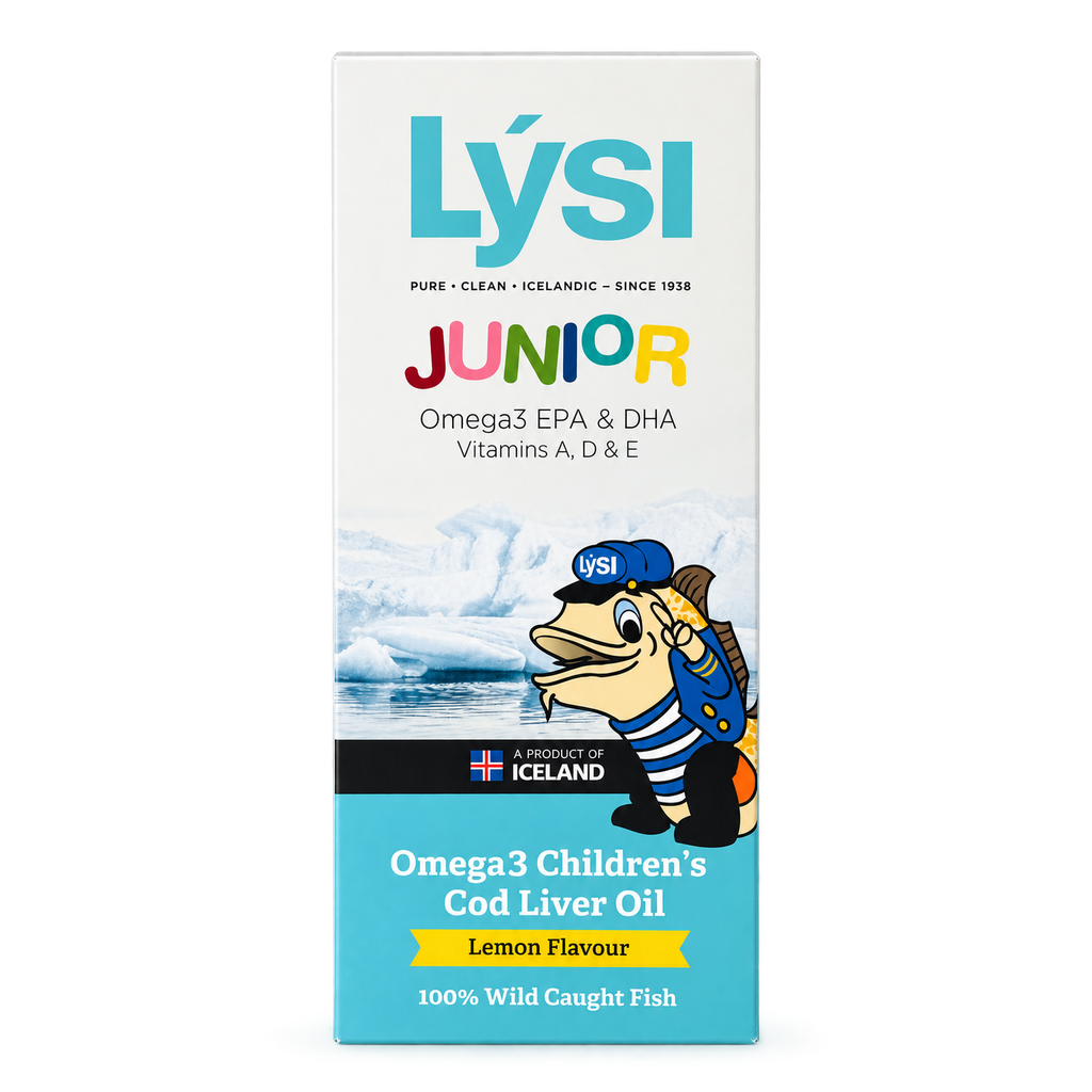 Lýsi  Aceite de Bacalao Junior Sabor Limón 240 ml