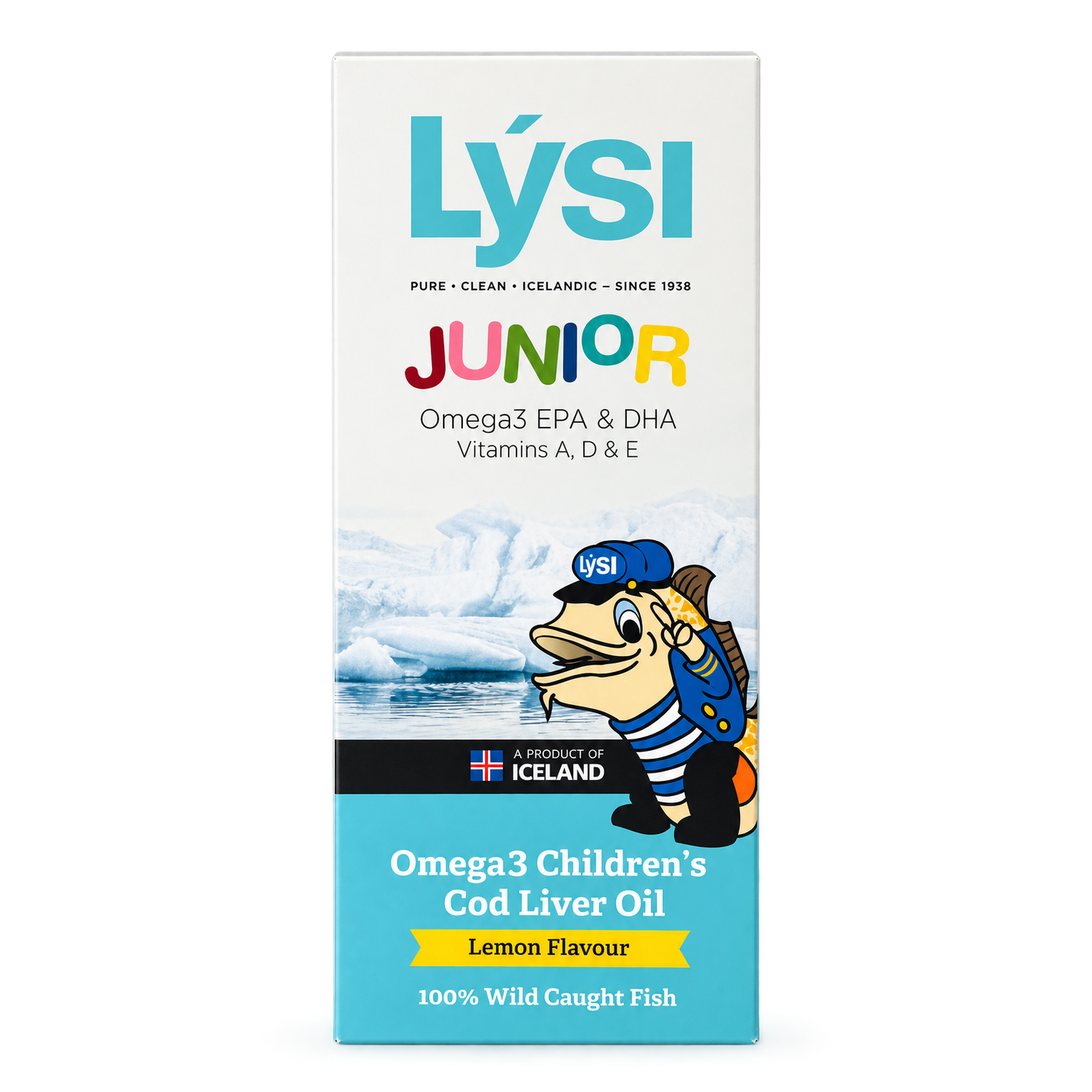 Lýsi  Aceite de Bacalao Junior Sabor Limón 240 ml