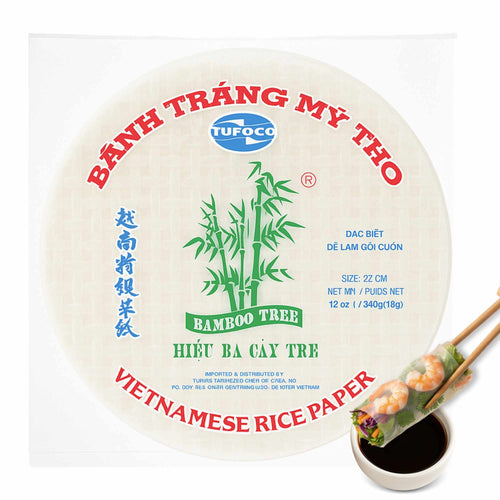 Banh Trang Vitenamese Papel de Arroz 22 cm - Mr Sabor