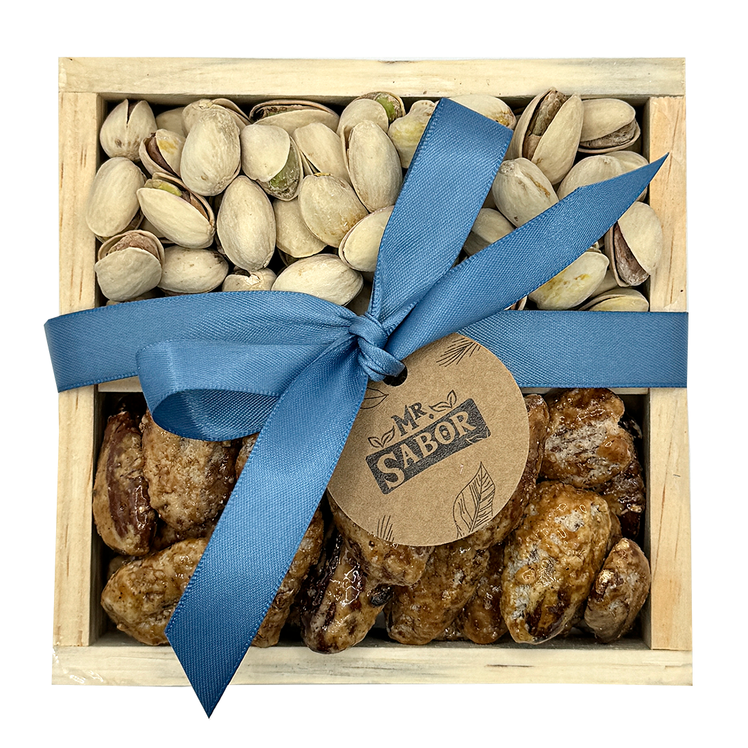 Regalo 2 Divisiones Pistache y Nuez Garapiñada