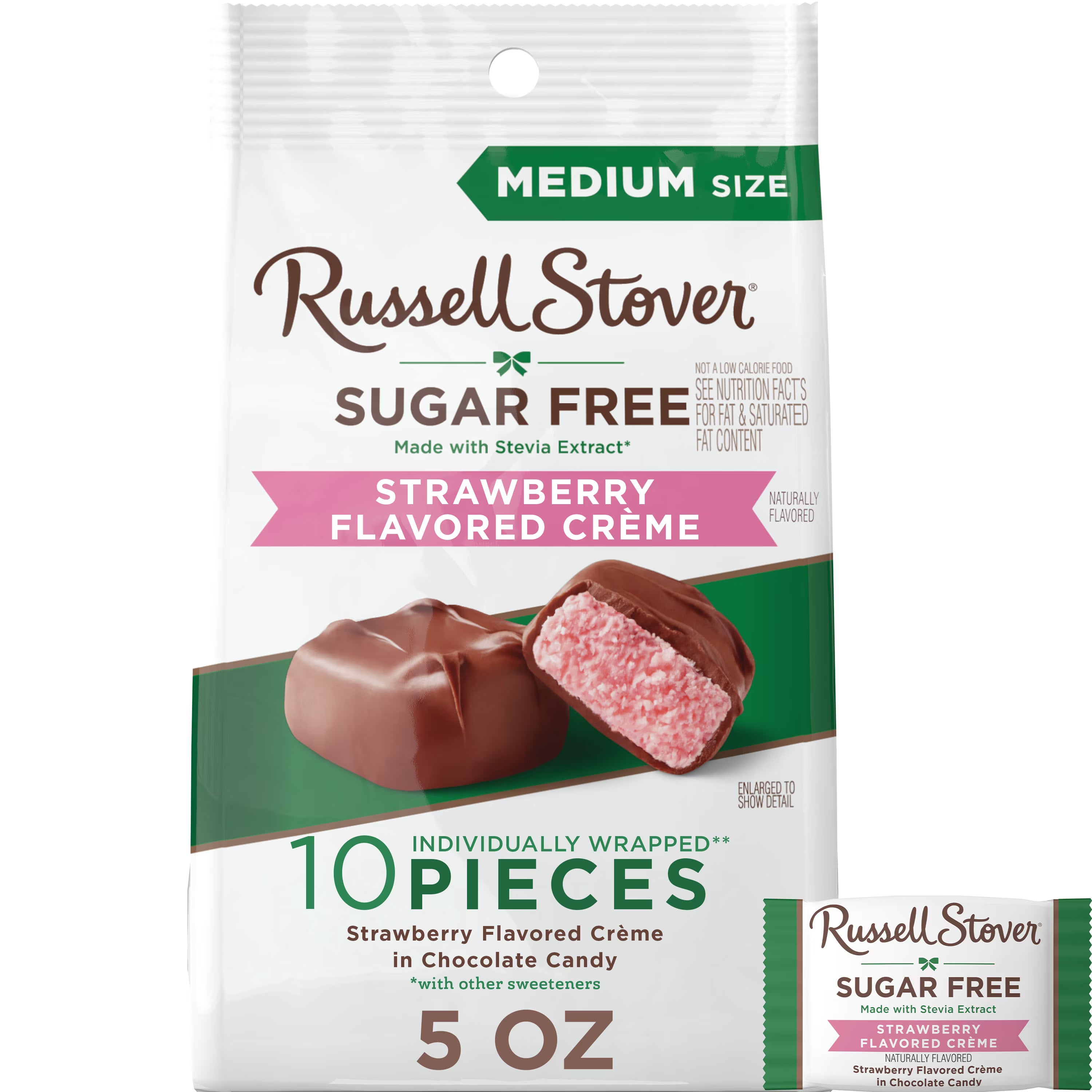 Russell Stover Strawberry Flavored Creme 141 g