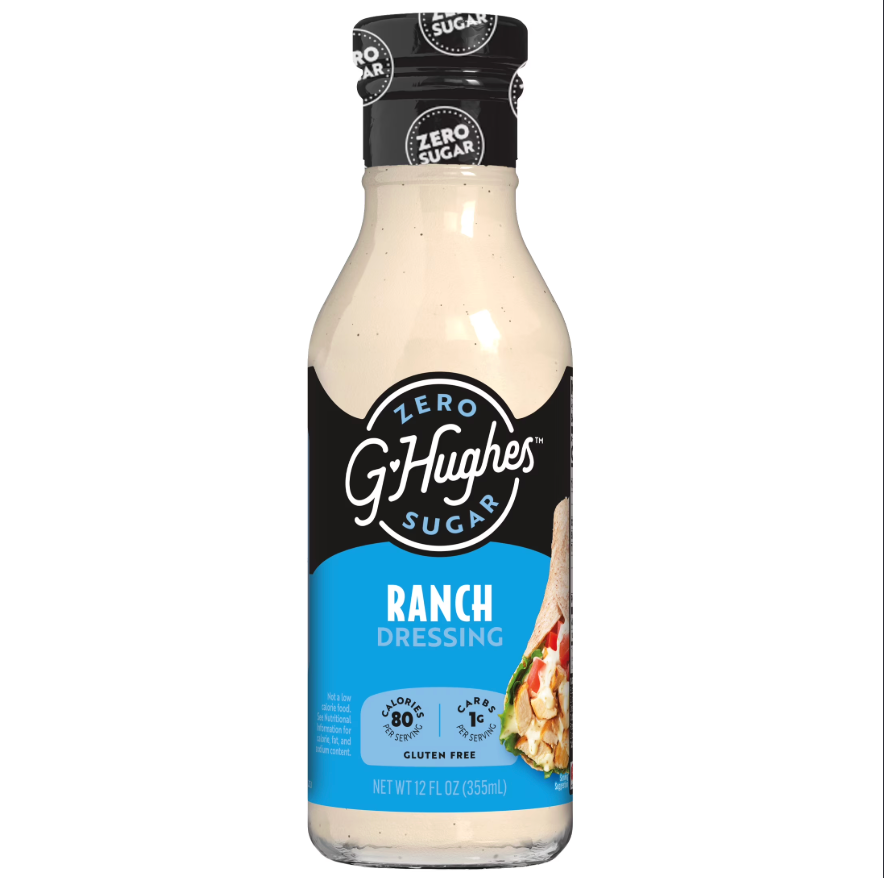 G Hughes Aderezo Ranch Sin Azúcar 355 ml.