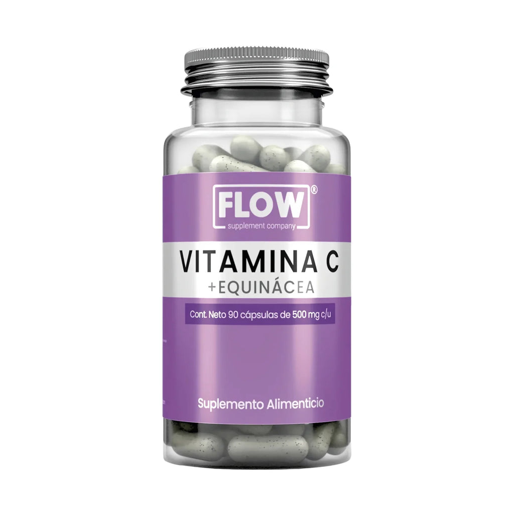 Vitamina C + Equinácea 90 cápsulas de 500 mg c/u