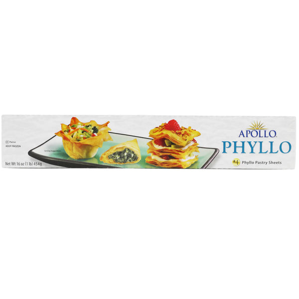 Apollo Pasta Fillo (24 piezas de 454 gr. c/u) – Mr Sabor