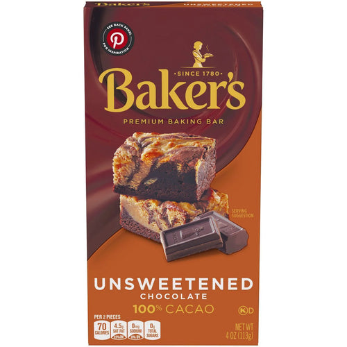 Baker's Unsweetened 100% Cacao - Mr Sabor