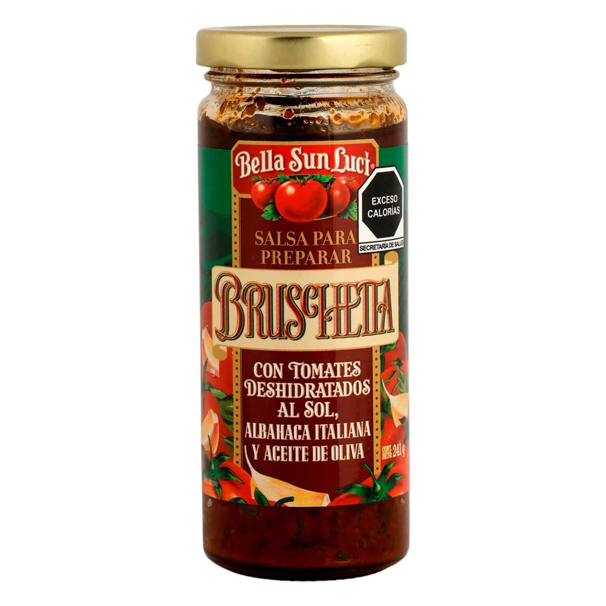 Bella Sun Luci Tomate Deshidratado Brushetta