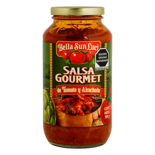 Bella Sun Luci Salsa Gourmet de Tomate y Alcachofa - Mr Sabor