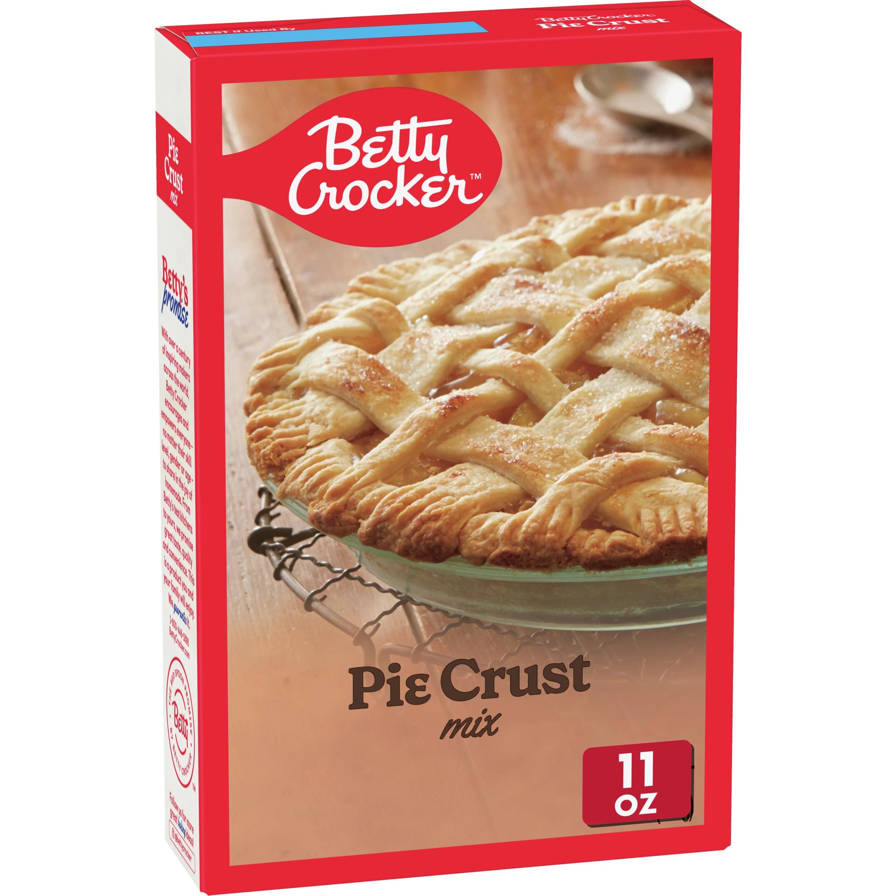 Betty Crocker Pie Crust Mix Harina para Base de Pay 311 g