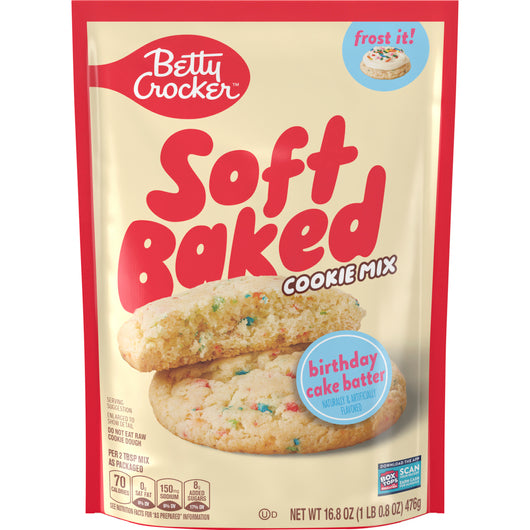Betty Crocker Birthday Cake Mix para Galletas Suaves