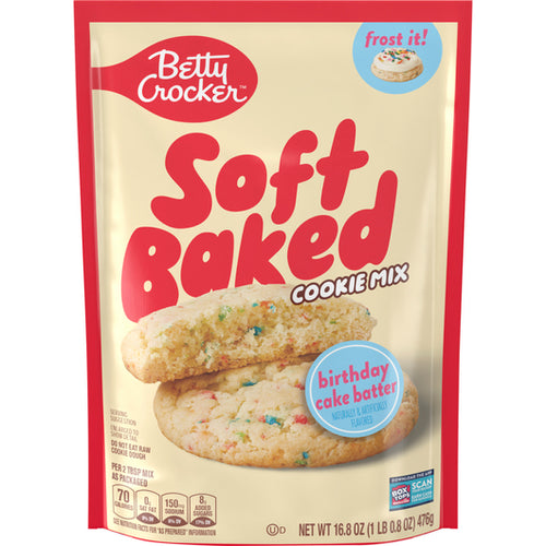 Betty Crocker Birthday Cake Mix para Galletas Suaves - Mr Sabor