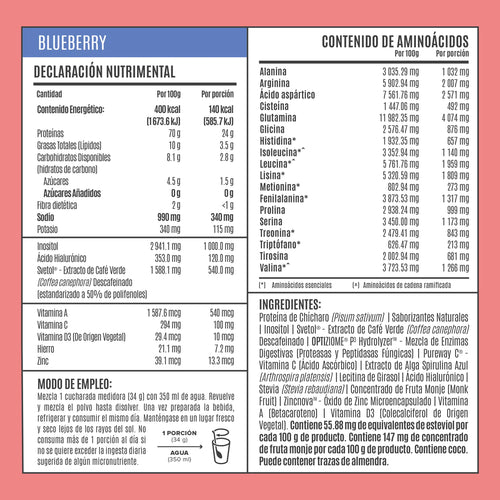 Birdman Fitmingo Sabor Blueberry 510 g - Mr Sabor