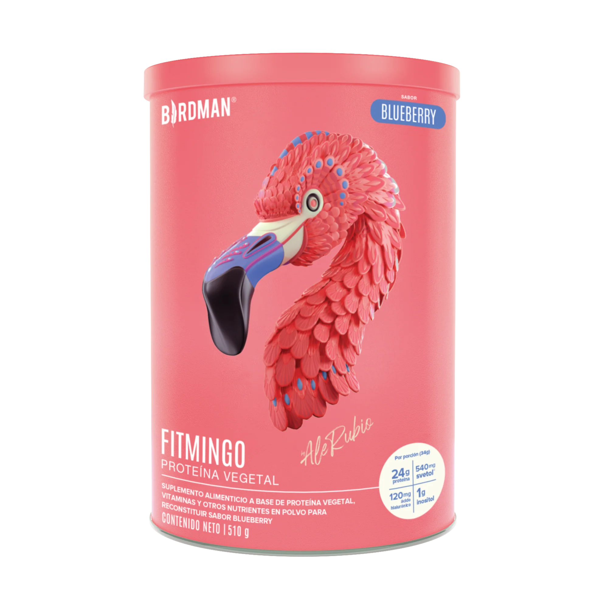 Birdman Fitmingo Sabor Blueberry 510 g - Mr Sabor