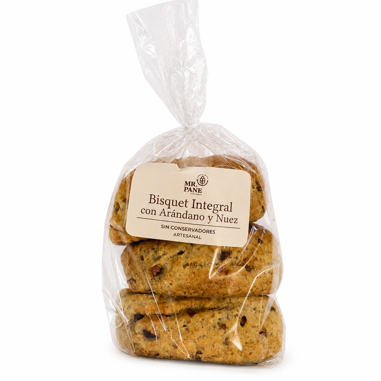 Bisquet Integral con Arándano y Nuez